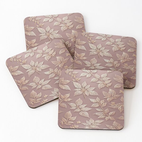 Item preview, Beautiful drawing of glided botanical pattern design  designed and sold by NivyasArtistry.