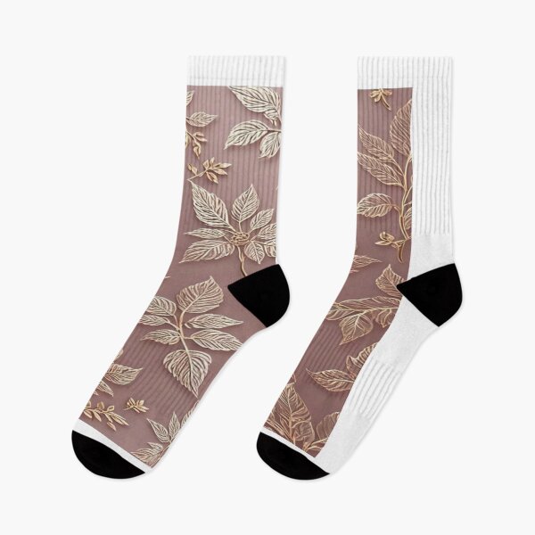 Item preview, Beautiful drawing of glided botanical pattern design  designed and sold by NivyasArtistry.
