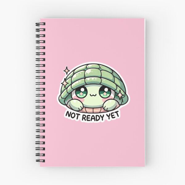 Item preview, Anime Turtle - Not Ready Yet Cute Lazy Design designed and sold by Lampaxy.