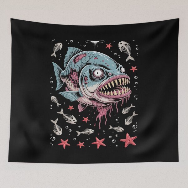 Item preview, Sea Animal Zombies Fish Funny Halloween Costume Fish designed and sold by JonBarnes22.