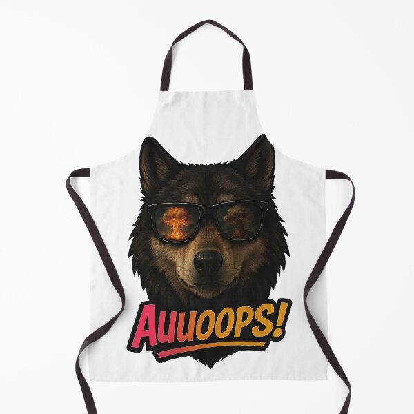 Item preview, Howling AUUOOPS Wolf | Gradient Fire Shades by VLF designed and sold by VitalLifeForce.