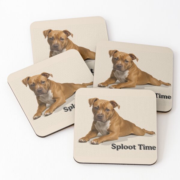 Item preview, Sploot Time - Lazy Dog Vibes designed and sold by Jaded's Cute Clips.