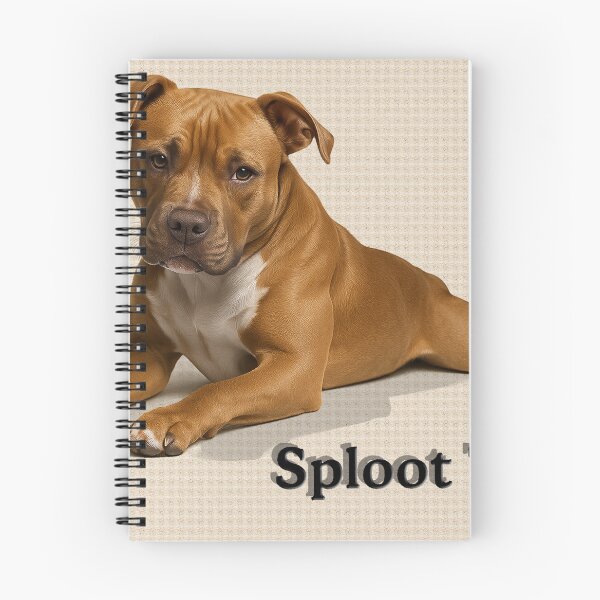 Item preview, Sploot Time - Lazy Dog Vibes designed and sold by Jaded's Cute Clips.
