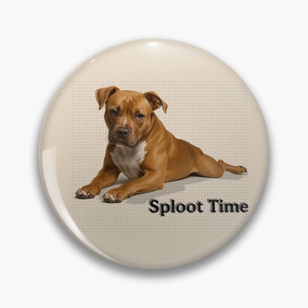 Item preview, Sploot Time - Lazy Dog Vibes designed and sold by Jaded's Cute Clips.