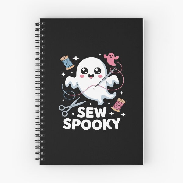 Item preview, Sew Spooky Cute Girly Ghost Sewing Halloween designed and sold by JonBarnes22.