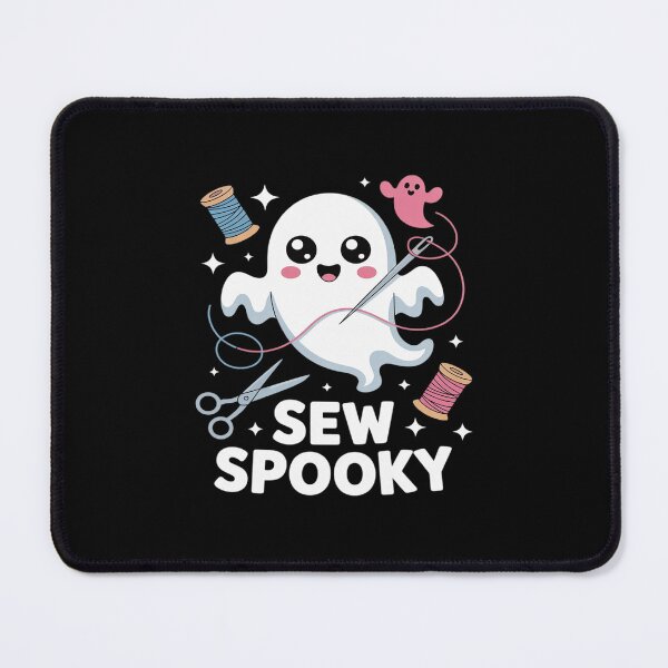 Item preview, Sew Spooky Cute Girly Ghost Sewing Halloween designed and sold by JonBarnes22.
