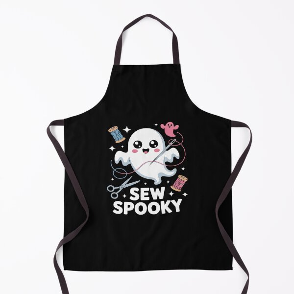 Item preview, Sew Spooky Cute Girly Ghost Sewing Halloween designed and sold by JonBarnes22.