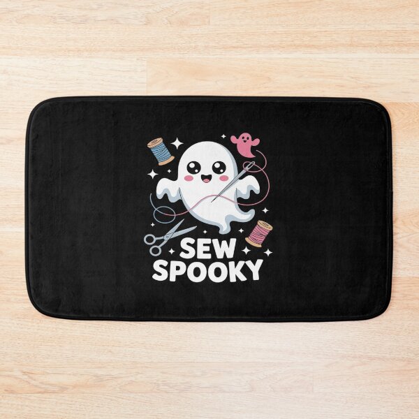 Item preview, Sew Spooky Cute Girly Ghost Sewing Halloween designed and sold by JonBarnes22.