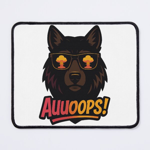 Item preview, AUUOOPS Wolf Explosion | Vector Pop Style by VLF designed and sold by VitalLifeForce.
