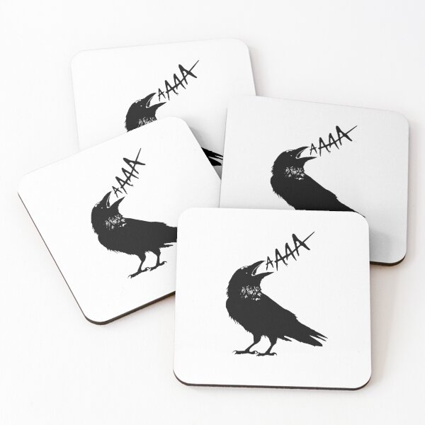 Item preview, Black crow AAAA designed and sold by Retro Street Studios.