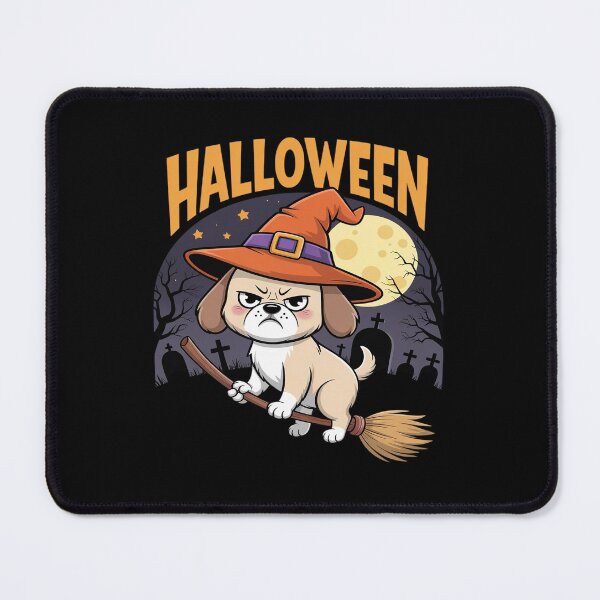 Item preview, Shih Tzu Witch Dog Funny Grumpy Meme Halloween designed and sold by JonBarnes22.