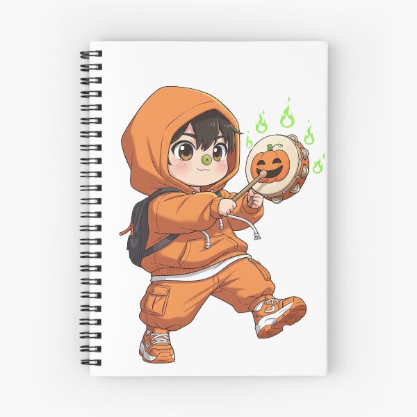 Artikelvorschau, Halloween-Musik-Chibi entworfen und verkauft von ArtByRahim.