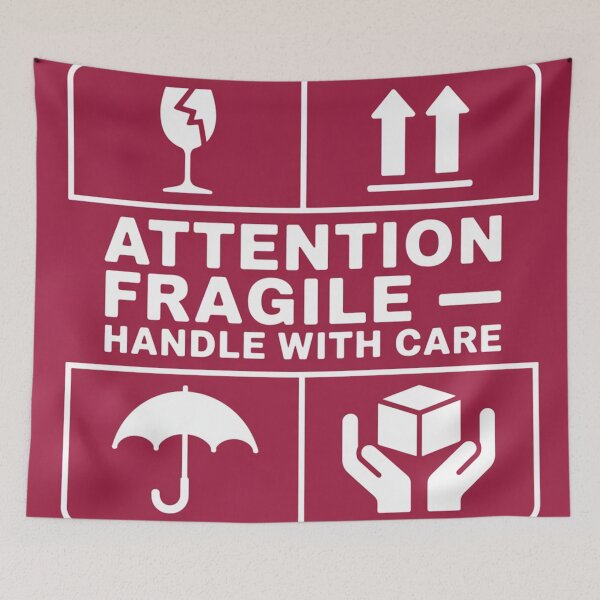 Item preview, Attention Fragile Please Handle With Care for Small Business Packaging 005 designed and sold by sadedream.