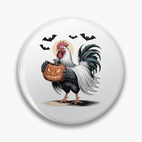Item preview, Shivering Chicken Halloween Ghost Rooster Trick Or Treat designed and sold by JonBarnes22.