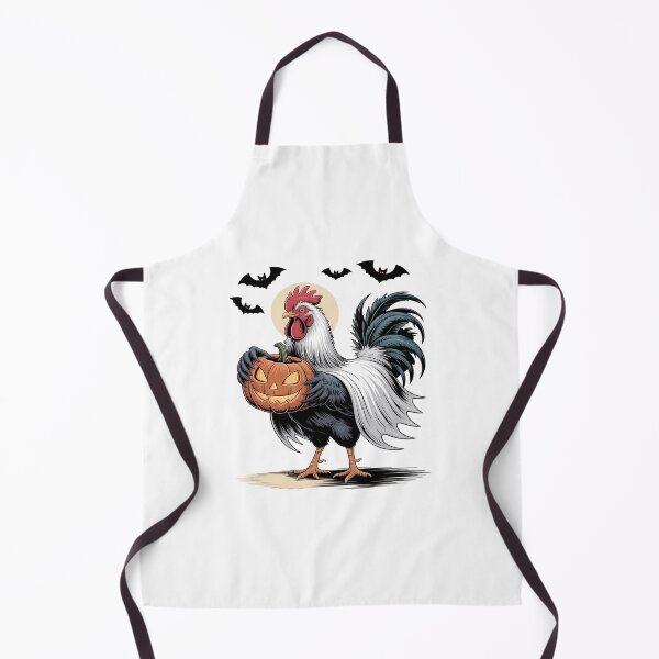 Item preview, Shivering Chicken Halloween Ghost Rooster Trick Or Treat designed and sold by JonBarnes22.
