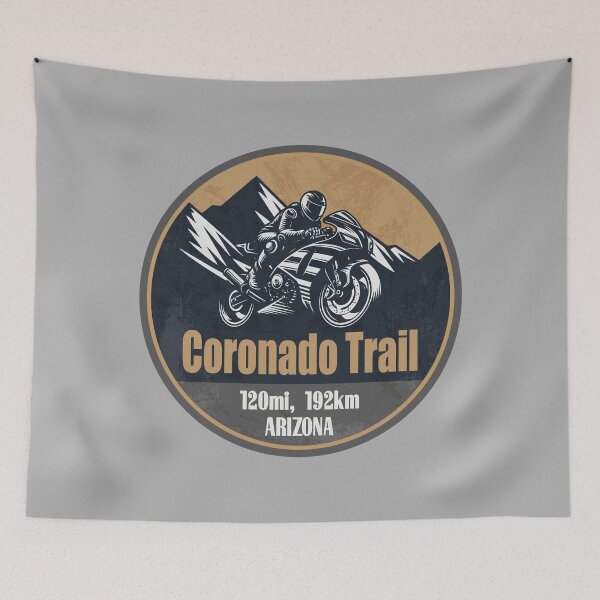Item preview, Coronado Trail Arizona US 191 Scenic Motorcycle Ride designed and sold by CynthiaGraphics.