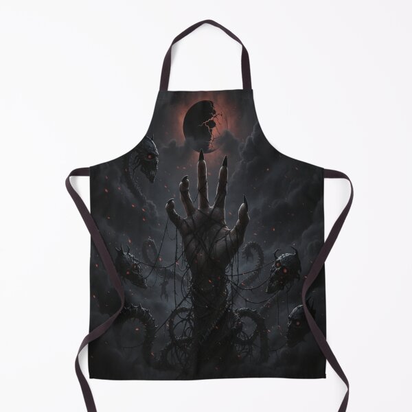 Item preview, Dark Demonic Eclipse Hand | Horror Fantasy Artwork designed and sold by FunkyPatakha.