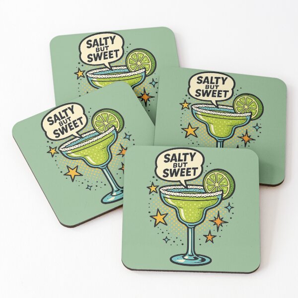 Item preview, Salty but Sweet Retro Pop Art Cocktail Design designed and sold by DebuggedDressed.