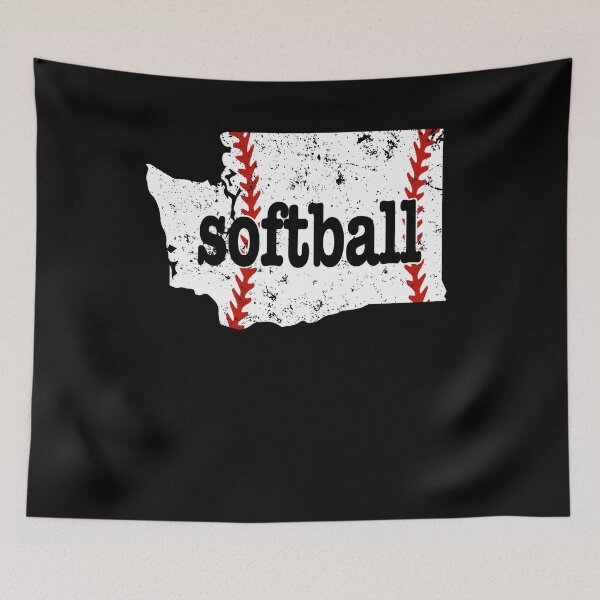 Item preview, Ropa de Softbol de la Universidad de Softball de la Juventud de Washington designed and sold by shoppzee.