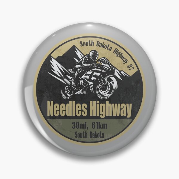 Item preview, Needles Highway South Dakota Scenic Motorcycle Ride designed and sold by CynthiaGraphics.