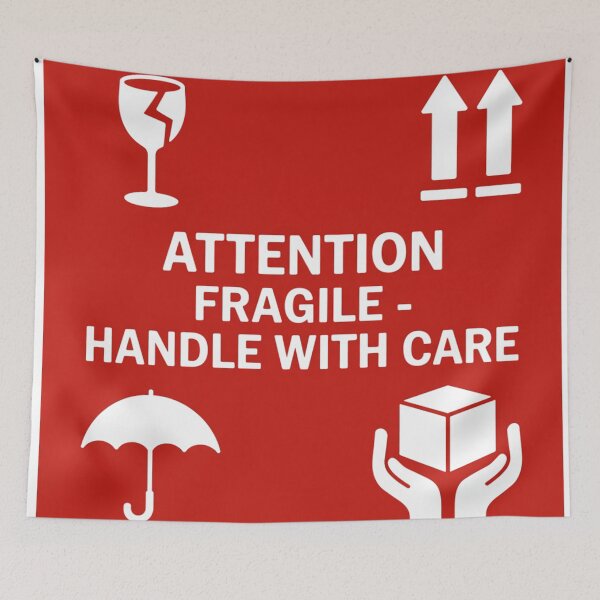 Item preview, Attention Fragile Please Handle With Care for Small Business Packaging 006 designed and sold by sadedream.