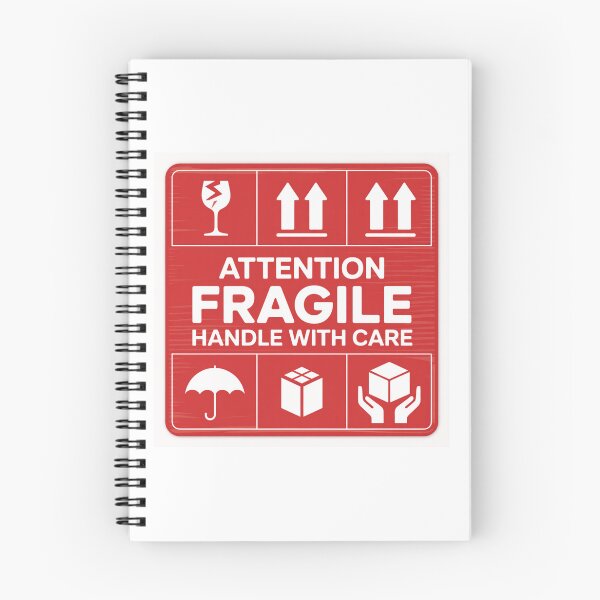 Item preview, Attention Fragile Please Handle With Care for Small Business Packaging 007 designed and sold by sadedream.