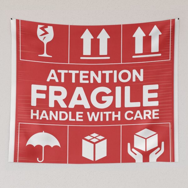Item preview, Attention Fragile Please Handle With Care for Small Business Packaging 007 designed and sold by sadedream.