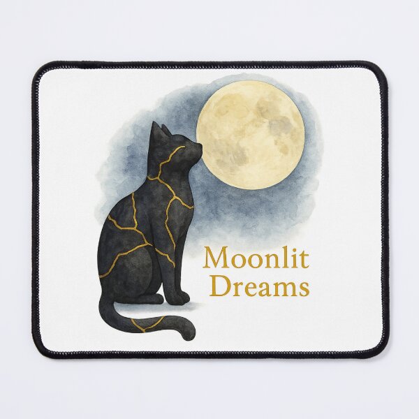 Item preview, Moonlit Dreams cat designed and sold by CLEARART7.
