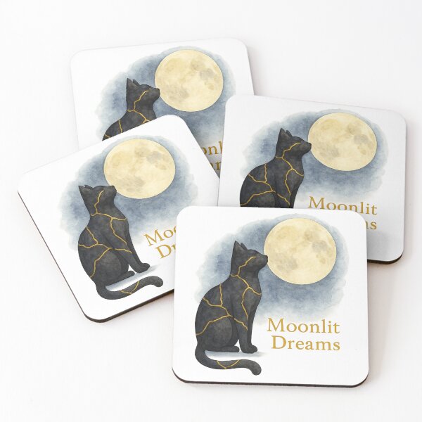 Item preview, Moonlit Dreams cat designed and sold by CLEARART7.