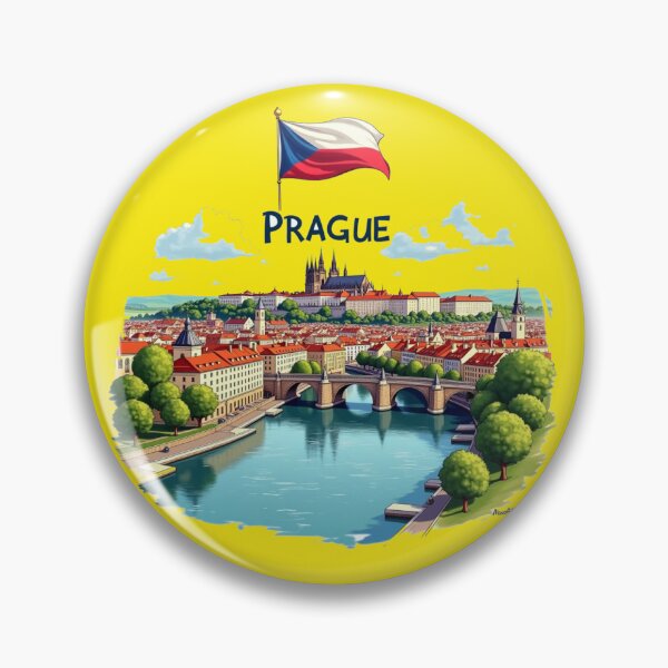 Item preview, Charming 3D Sketch of Bruges Belgium Cityscape with Flag,  designed and sold by PaintMeWorld.