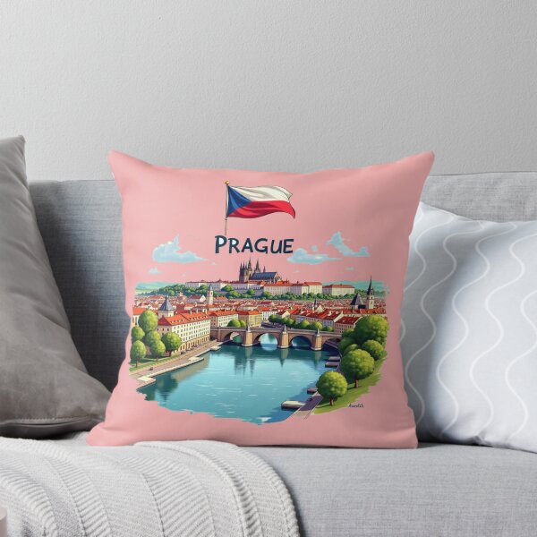 Item preview, Charming 3D Sketch of Bruges Belgium Cityscape with Flag,  designed and sold by PaintMeWorld.