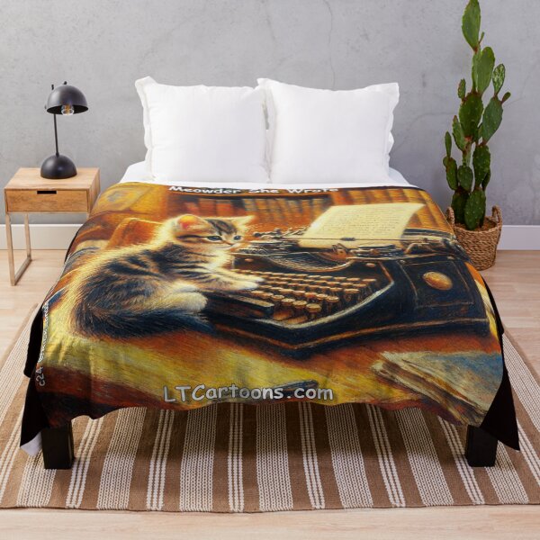 Item preview, Meowder She Wrote – Vintage Kitten Crime Writer designed and sold by Rick London Gifts.