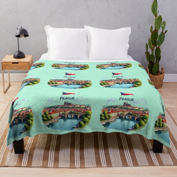 Item preview, Charming 3D Sketch of Bruges Belgium Cityscape with Flag,  designed and sold by PaintMeWorld.