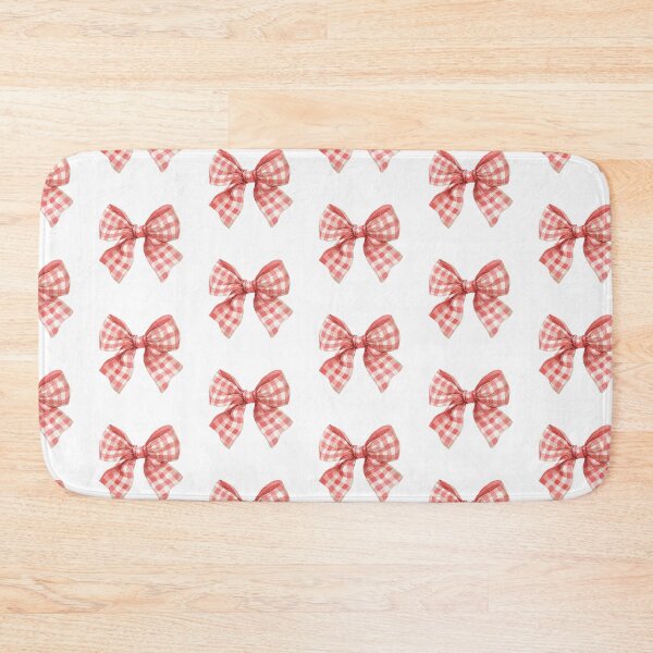 Item preview, red plaid bow designed and sold by viviofthevalley.
