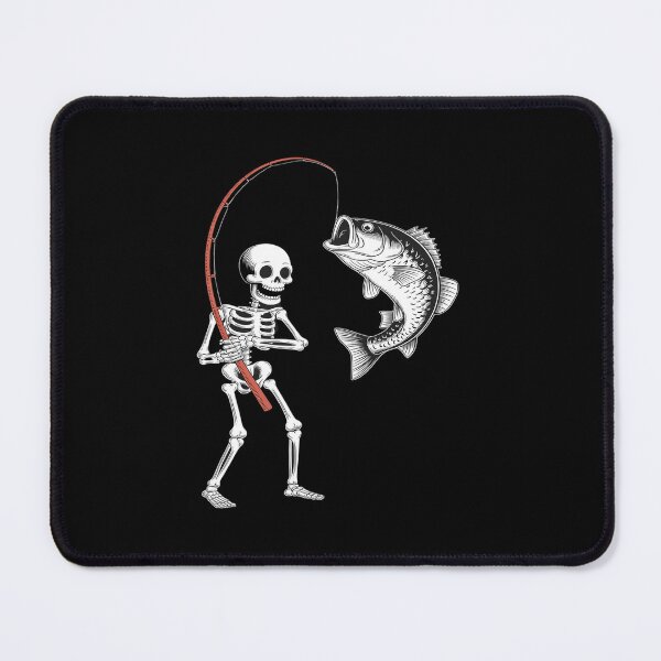 Item preview, Skeleton Fishing Bass Fisherman Halloween designed and sold by JonBarnes22.