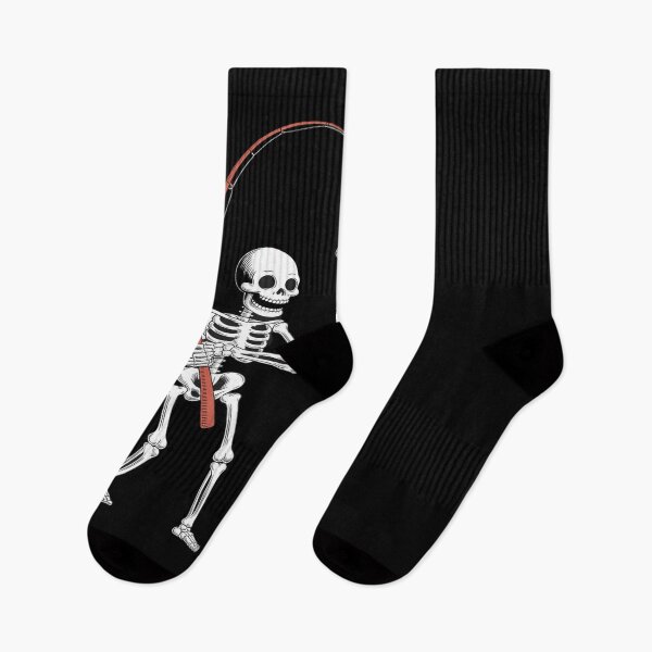 Item preview, Skeleton Fishing Bass Fisherman Halloween designed and sold by JonBarnes22.