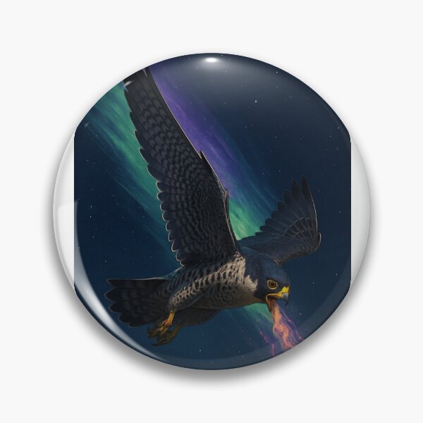 Item preview, fighting falcon designed and sold by WilGrowDesigns.
