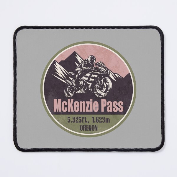 Item preview, McKenzie Pass Oregon Scenic Motorcycle Mountain Ride designed and sold by CynthiaGraphics.