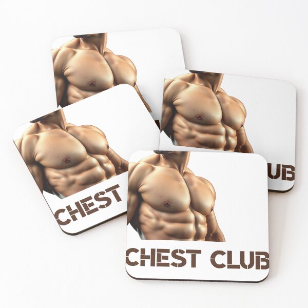Item preview, Funny gym Chest Club designed and sold by Sparkofart07.