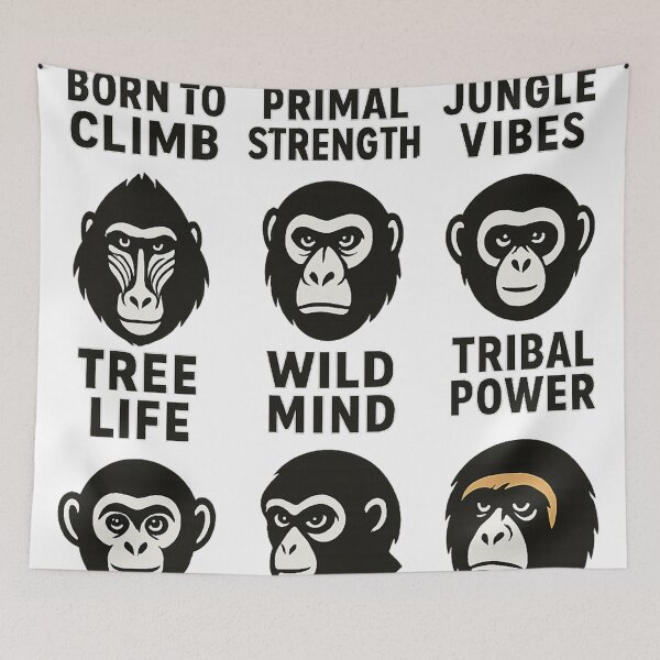 Item preview, Monkey Style designed and sold by Mjonkey.