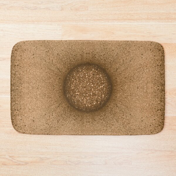 Item preview, "Poof" tile in cork color designed and sold by Cherevan.