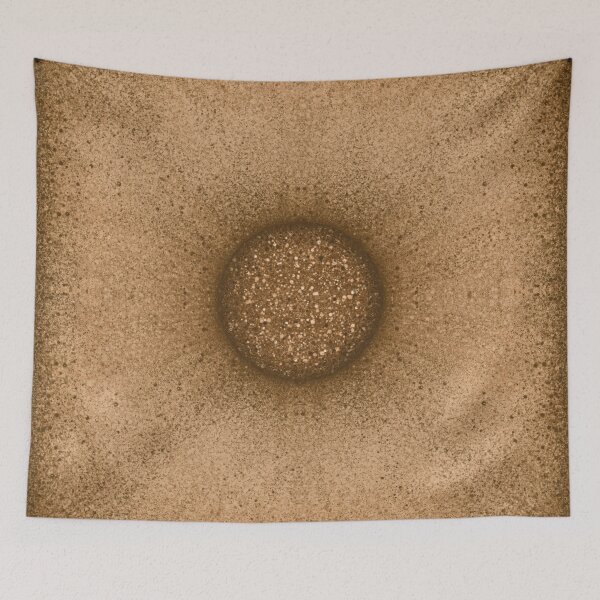 Item preview, "Poof" tile in cork color designed and sold by Cherevan.