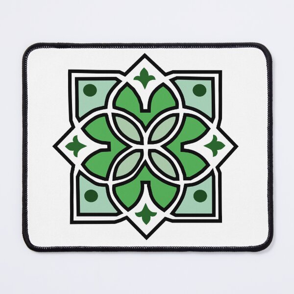 Item preview, Green Tile Pattern designed and sold by ByRavzanur.
