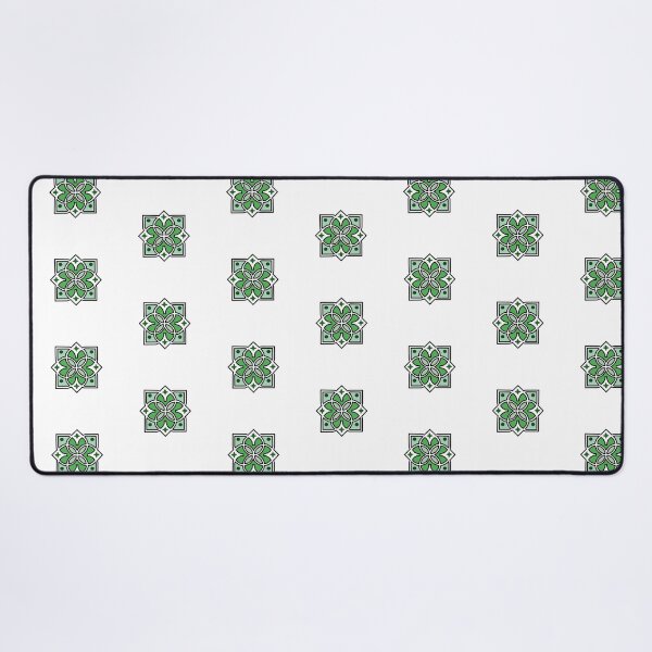 Item preview, Green Tile Pattern designed and sold by ByRavzanur.