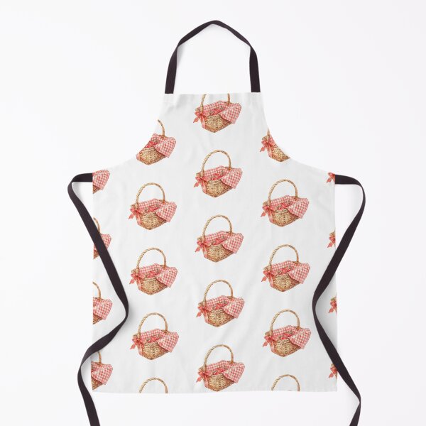 Item preview, basket with red apples designed and sold by viviofthevalley.
