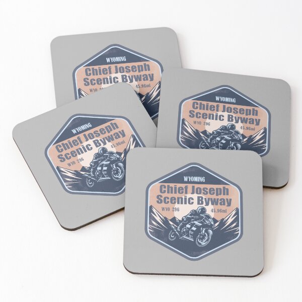 Item preview, Chief Joseph Scenic Byway Wyoming Motorcycle Mountain Ride designed and sold by CynthiaGraphics.