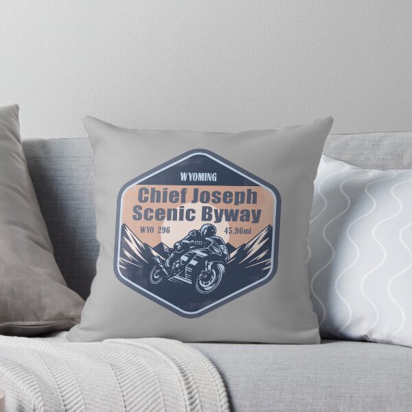 Item preview, Chief Joseph Scenic Byway Wyoming Motorcycle Mountain Ride designed and sold by CynthiaGraphics.