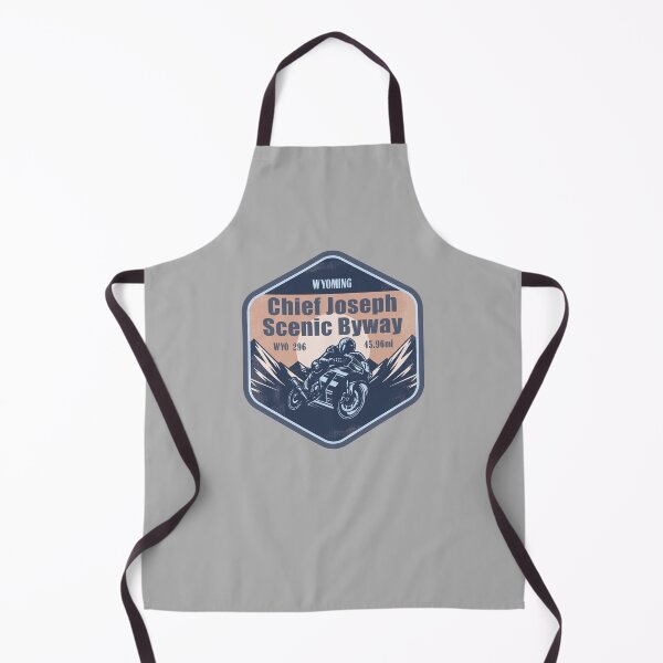 Item preview, Chief Joseph Scenic Byway Wyoming Motorcycle Mountain Ride designed and sold by CynthiaGraphics.