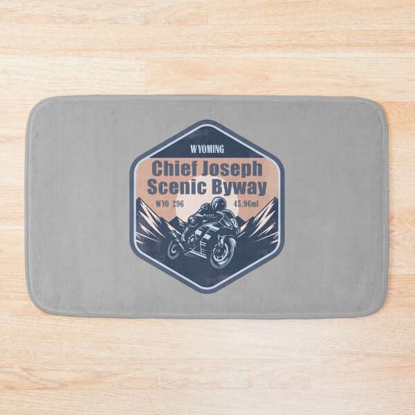 Item preview, Chief Joseph Scenic Byway Wyoming Motorcycle Mountain Ride designed and sold by CynthiaGraphics.