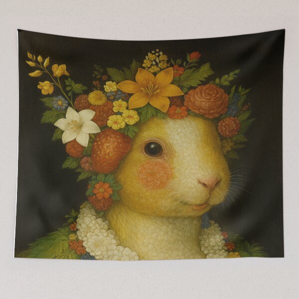 Item preview, Guinea Pigs – Flora (After Arcimboldo) designed and sold by gandolfwizard.